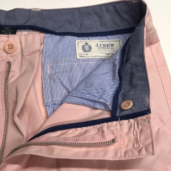 J CREW Mens 32 x 32 Pink Cotton Pants - Picture 2 of 5